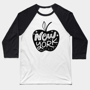 New York, Big Apple Baseball T-Shirt